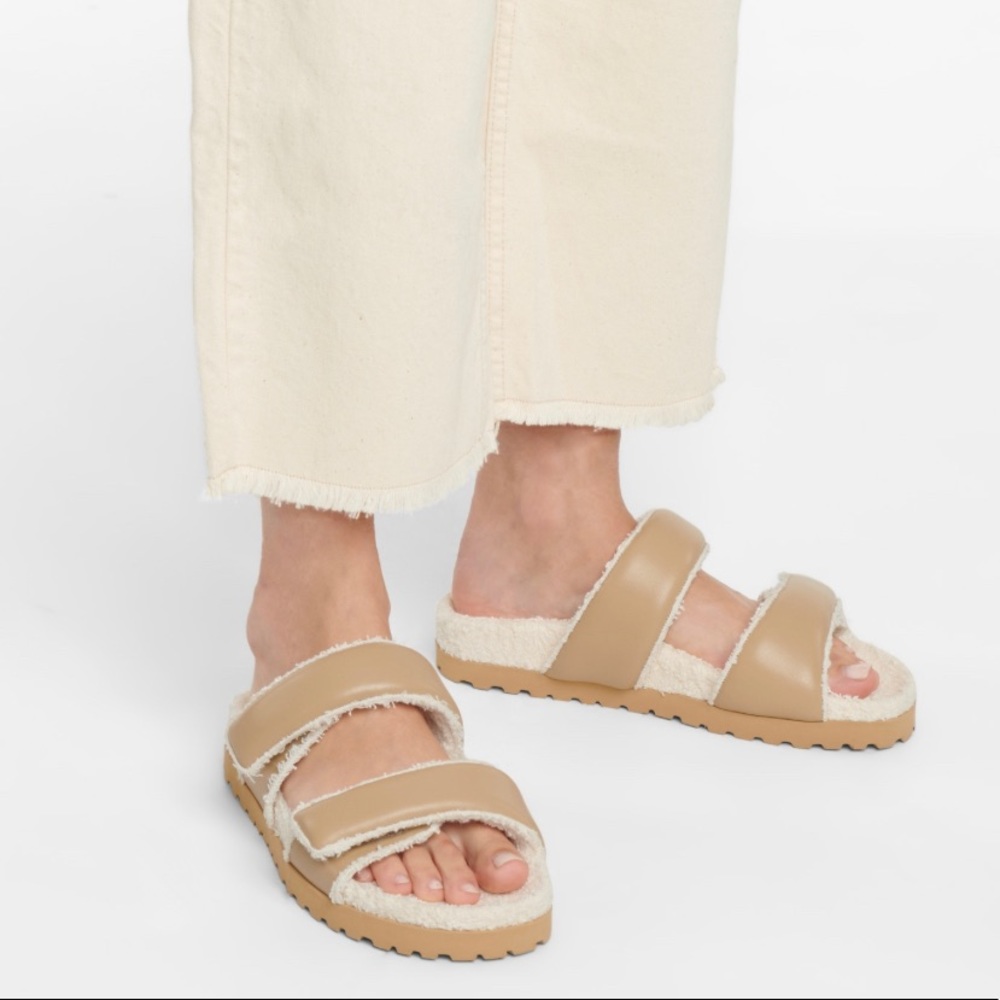 GIA BORGHINI Beige slides